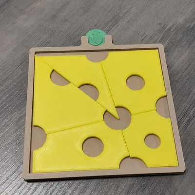 Mô hình xếp hình Chuột và Phô mai