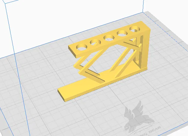 Khay đựng bàn chải đánh răng in 3D gọn gàng, tinh tế - Image 1