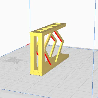 Khay đựng bàn chải đánh răng in 3D gọn gàng, tinh tế