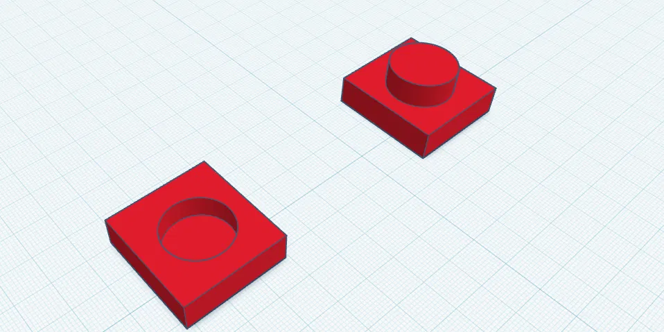 Mẫu phụ kiện khớp nối trụ tròn Cylinder Clip Hole cho in 3D - Image 1