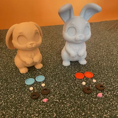 Bộ đôi thỏ xinh xắn – BUTTON & FLOP - Không cần AMS!