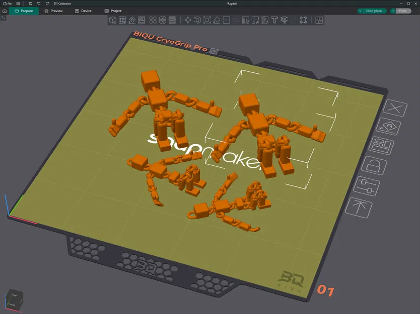 BIQU CryoGrip Pro Glacier cho Snapmaker U1 - Image 6