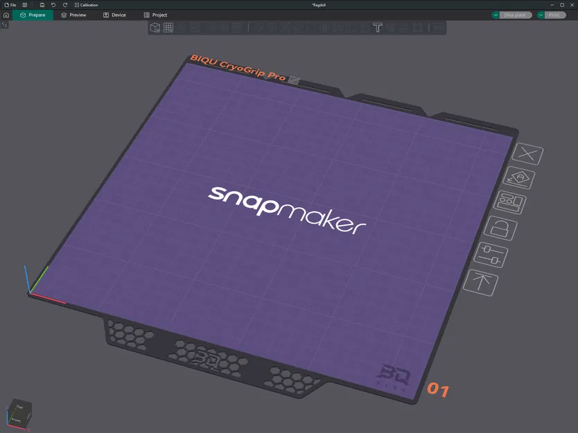 BIQU CryoGrip Pro Glacier cho Snapmaker U1 - Image 7