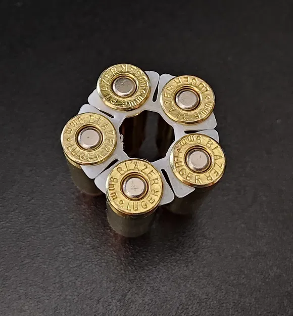 Moon Clip cho Ruger LCR 9mm (Sức chứa 5 viên) - Image 1