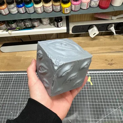 Mô hình 3D Prison Realm - Khối hộp phong ấn trong Jujutsu Kaisen