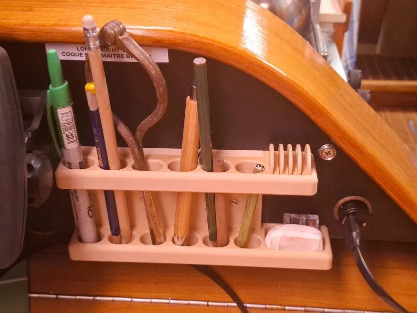 Khay đựng bút treo tường thông minh (Boat Pencil Box) - Tiết kiệm không gian - Image 1