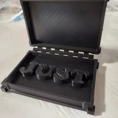 Hộp đựng bí ẩn Prank Box (Just in case) - Mô hình in 3D vui nhộn