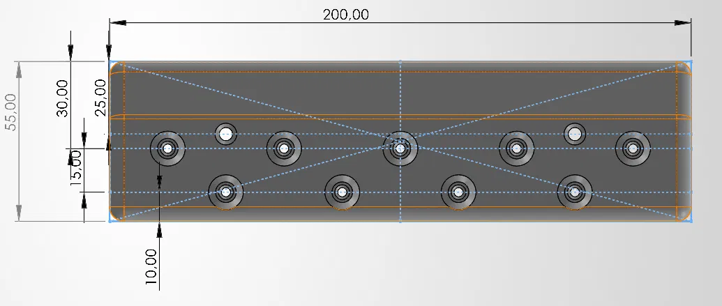 Giá treo chìa khóa 3D đa năng cho tàu thuyền - Thiết kế 9 móc - Image 2