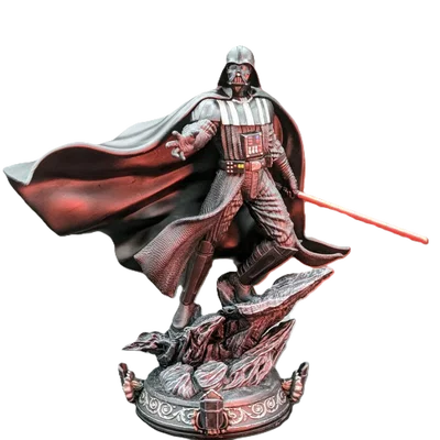 Mô hình 3D Darth Vader cực chi tiết cho người hâm mộ Star Wars