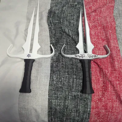 Mô hình kiếm 2-Time Forsaken ROBLOX 3D (Cosplay)