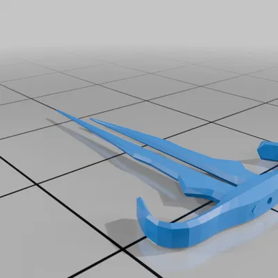 Mô hình kiếm 2-Time Forsaken ROBLOX 3D (Cosplay)