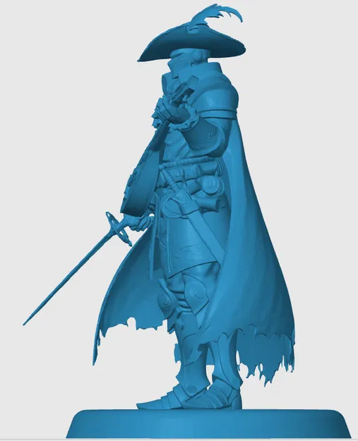 Mô hình Warforged Bard cho game RPG - Image 2