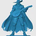 Mô hình Warforged Bard cho game RPG - Thumbnail 3