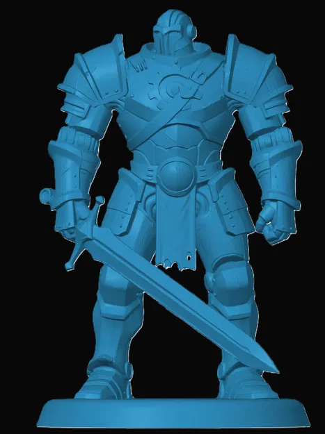 Mô hình Warforged Fighter - Image 1