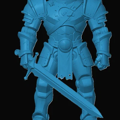Mô hình Warforged Fighter