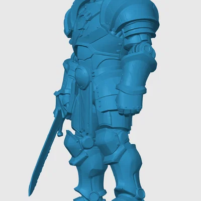 Mô hình Warforged Fighter