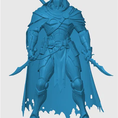 Mô hình Warforged Rogue dành cho game nhập vai