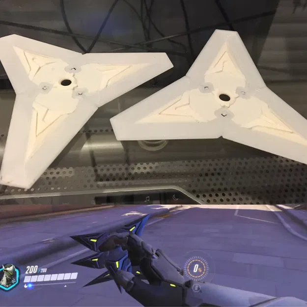 Mô hình phi tiêu 3 cánh (Throwing Star) phong cách Ninja cho Cosplay - Image 2