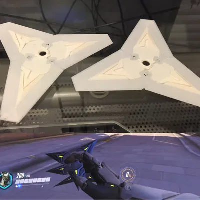 Mô hình phi tiêu 3 cánh (Throwing Star) phong cách Ninja cho Cosplay