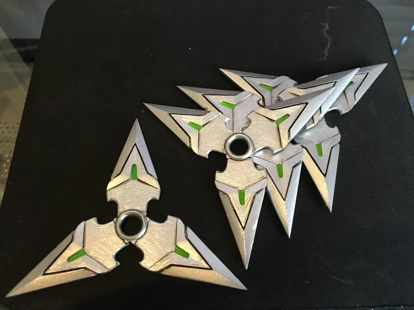 Mô hình phi tiêu 3 cánh (Throwing Star) phong cách Ninja cho Cosplay - Image 4
