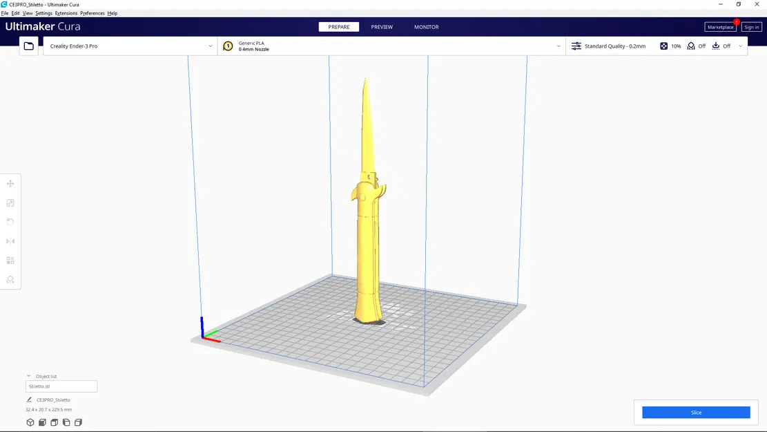 Mô hình dao Stiletto từ CS2: Phụ kiện in 3D cực chất cho game thủ - Image 2