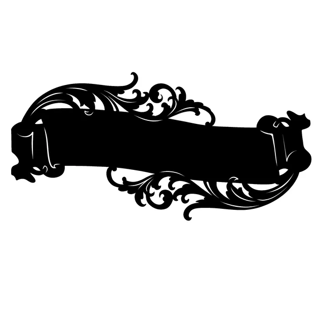 Bảng tên trang trí tường họa tiết cổ điển in 3D sang trọng - Image 1