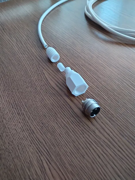 Vỏ bảo vệ đầu nối hàng không GX 16 (loại đực) - Image 3