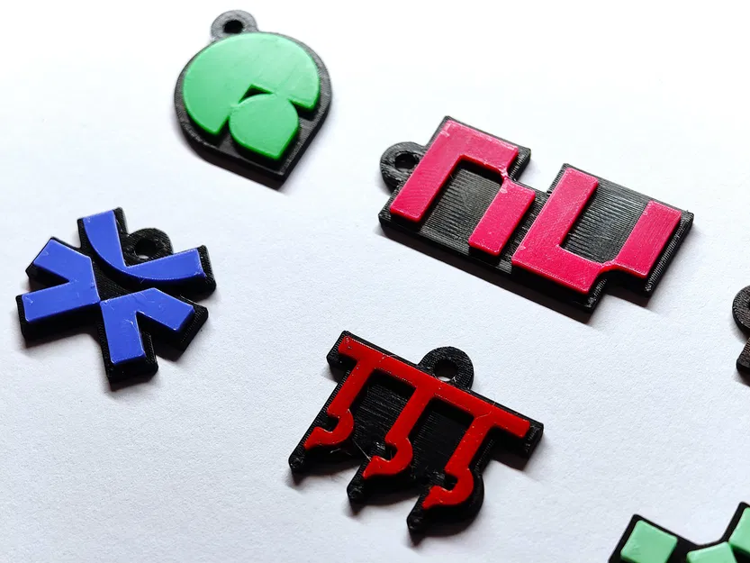 Móc khóa logo các phe phái trong game MARATHON - Image 3