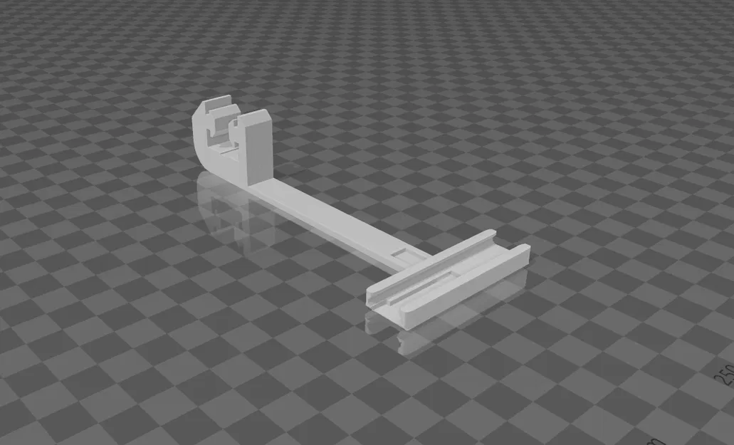 Giá đỡ đèn LED WS2812 và khay đi dây cho máy in Ender 3 - Image 1