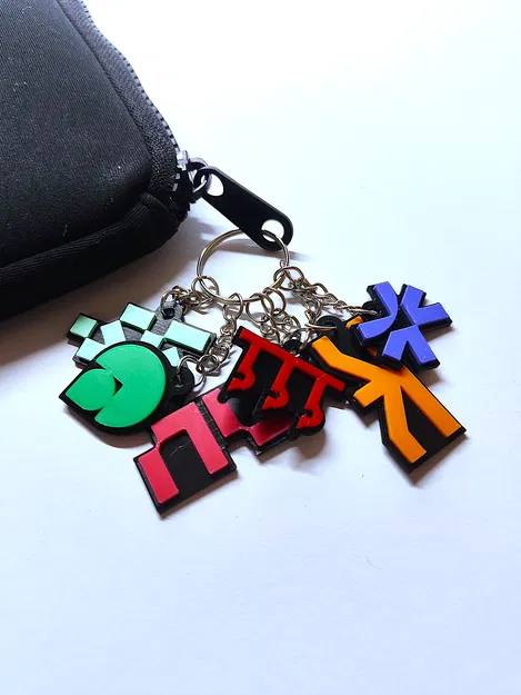 Móc khóa logo các phe phái trong game MARATHON - Image 5