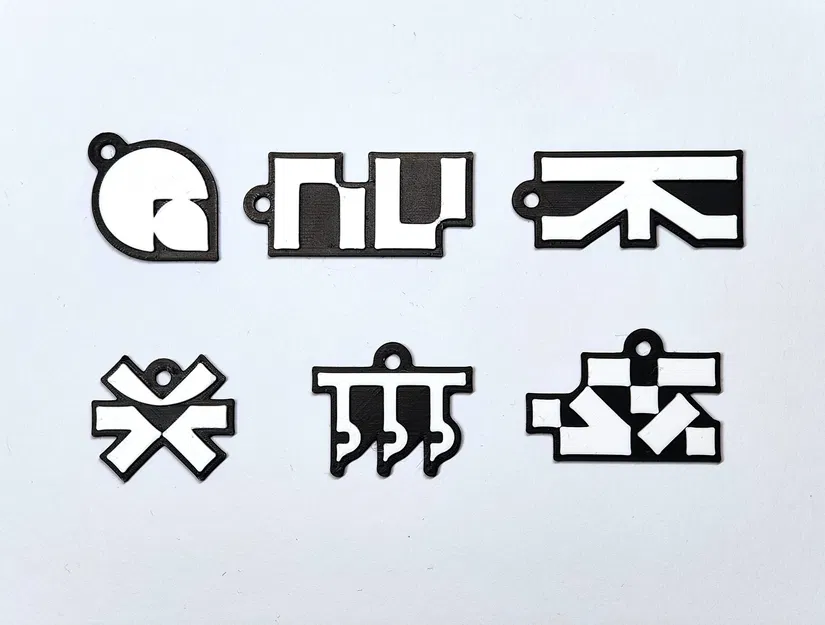 Móc khóa logo các phe phái trong game MARATHON - Image 7