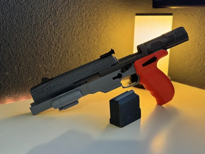 Mô hình súng Malorian Arms của Johnny Silverhand - Cyberpunk 2077 - Image 4