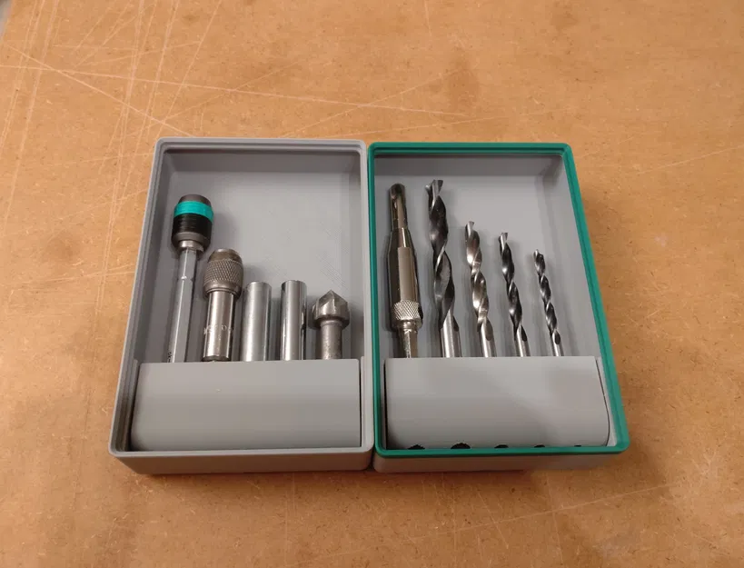 Hộp đựng mũi khoan gập mở cho hệ thống Gridfinity - Image 2