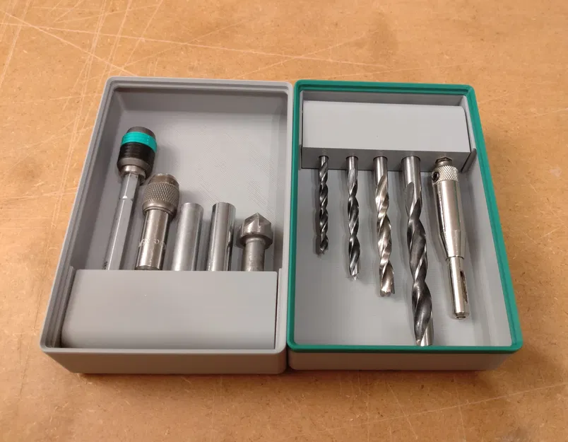 Hộp đựng mũi khoan gập mở cho hệ thống Gridfinity - Image 4