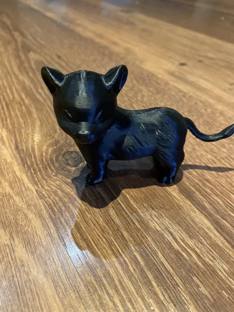 Mô hình sư tử con 3D độc đáo trang trí bàn làm việc - Image 1