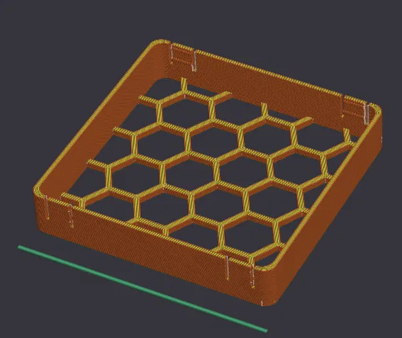 Ngàm kẹp bộ lọc khí thải cho Sovol SV08 - Image 2