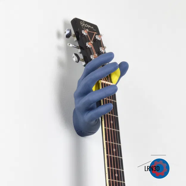 Giá treo đàn guitar hình bàn tay độc đáo - File in 3D nghệ thuật - Image 1