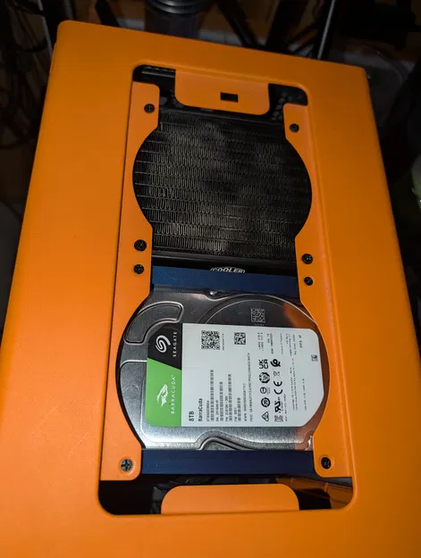 Ngàm chuyển đổi ổ cứng 3.5 inch cho khe gắn quạt 120mm - Image 1