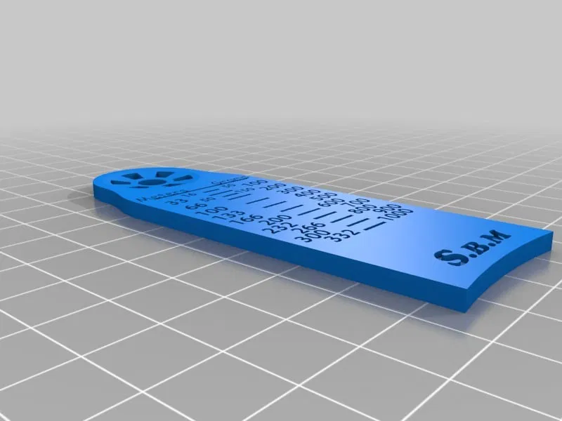 Thước đo nhựa in 3D (Filament Gauge) - Image 2