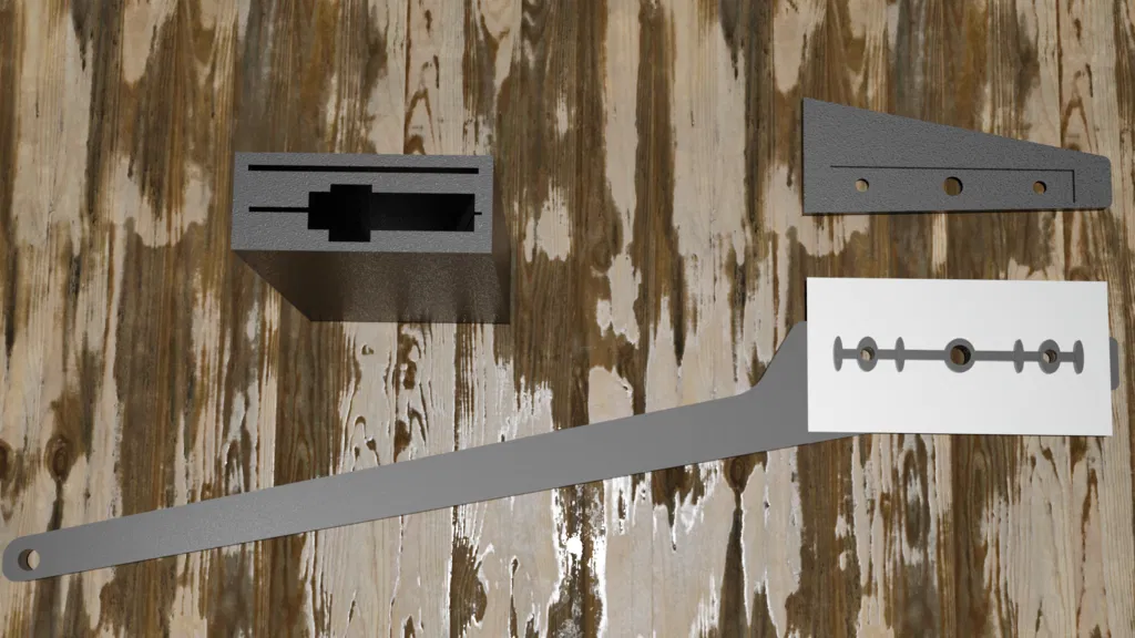 Cán dao cạo kèm vỏ hộp bảo vệ - Image 3