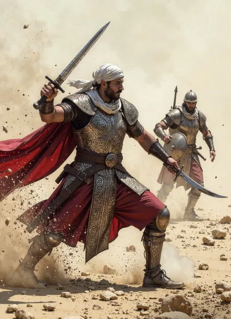 Mô hình 3D chiến binh sa mạc Sands of Steel đầy uy lực - Image 2