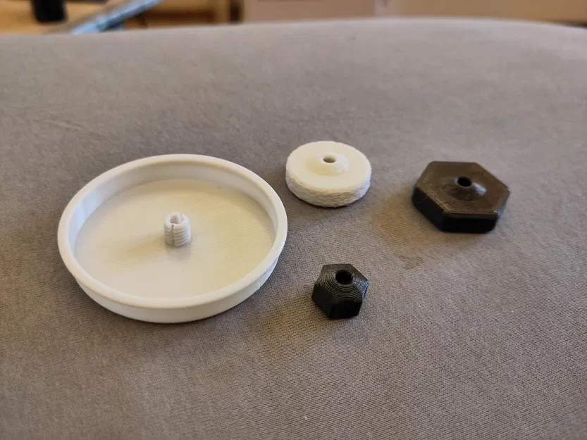 Nắp hộp ngũ cốc Drybox với đầu nối Bowden in 3D hoàn chỉnh - Image 2