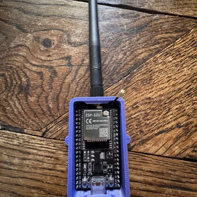 Vỏ bảo vệ cho ESP32-U kèm ăng-ten