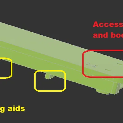 Vỏ bảo vệ cho ESP32-U kèm ăng-ten