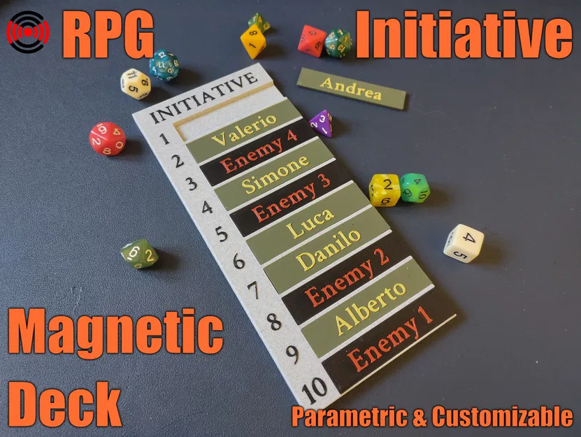 Initiative Magnetic Deck - Thiết kế theo tham số và có thể tùy chỉnh - Image 1