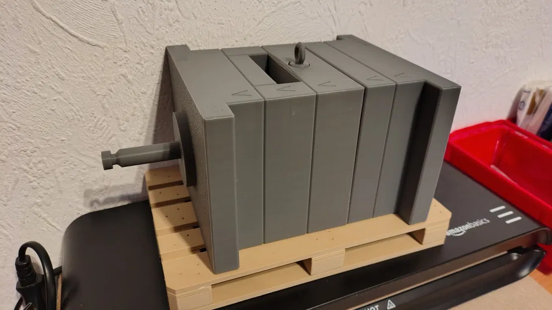 Mô hình khuôn ép nhựa - Khuôn kèm hộp đựng bên trong - Ống heo tiết kiệm - Image 1