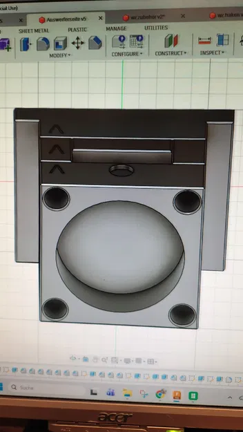 Mô hình khuôn ép nhựa - Khuôn kèm hộp đựng bên trong - Ống heo tiết kiệm - Image 3