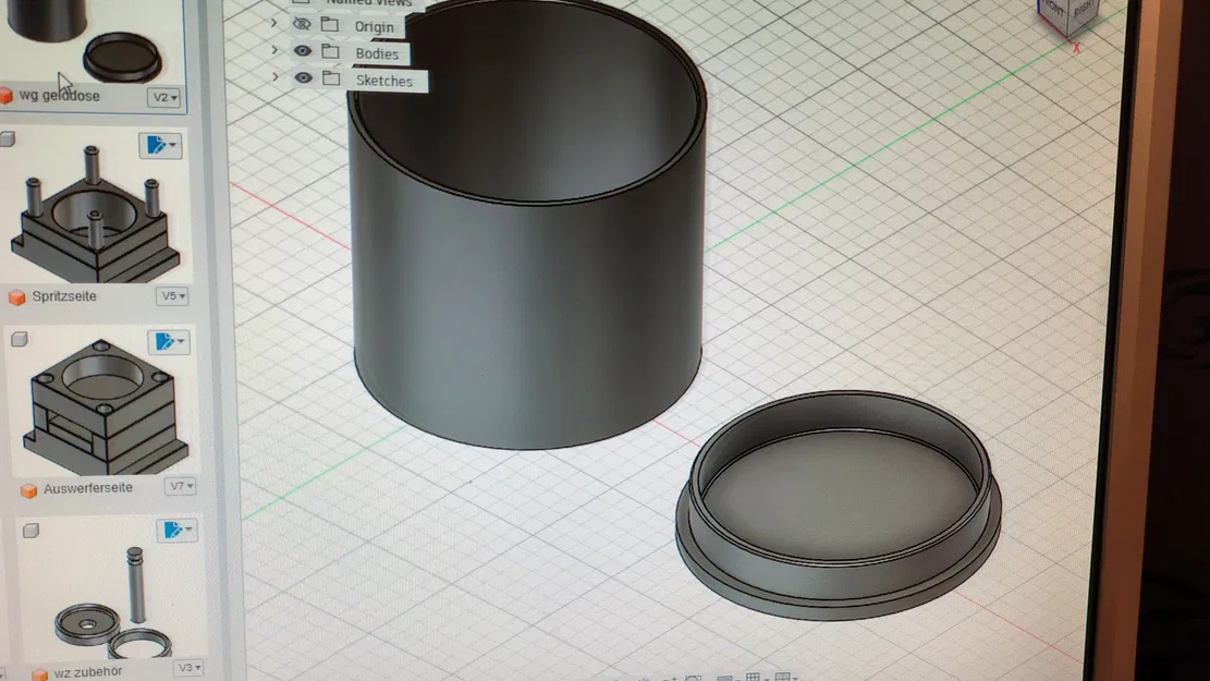 Mô hình khuôn ép nhựa - Khuôn kèm hộp đựng bên trong - Ống heo tiết kiệm - Image 9