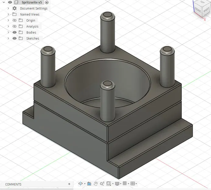 Mô hình khuôn ép nhựa - Khuôn kèm hộp đựng bên trong - Ống heo tiết kiệm - Image 14