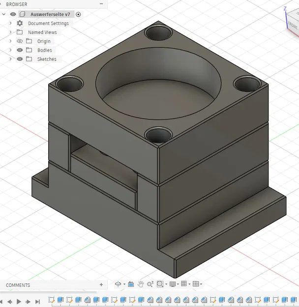 Mô hình khuôn ép nhựa - Khuôn kèm hộp đựng bên trong - Ống heo tiết kiệm - Image 15